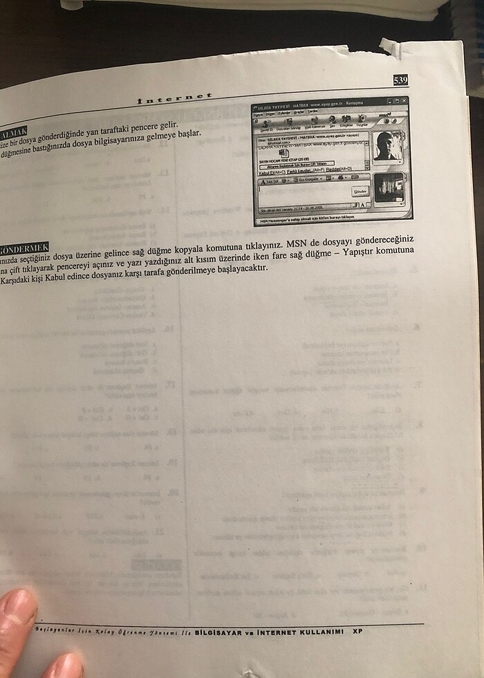 Bilgisayar ve İnternet Kullanımı XP - Görsel 5