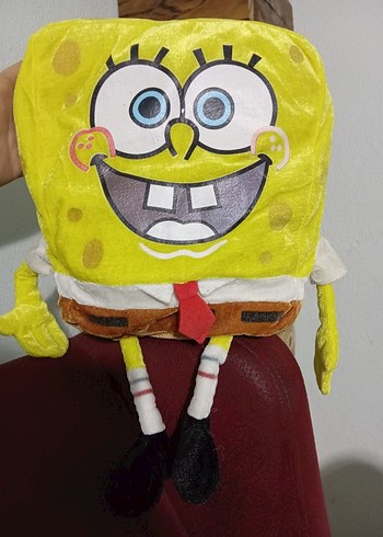 Sünger Bob Sarı Peluş Oyuncak - Görsel 2