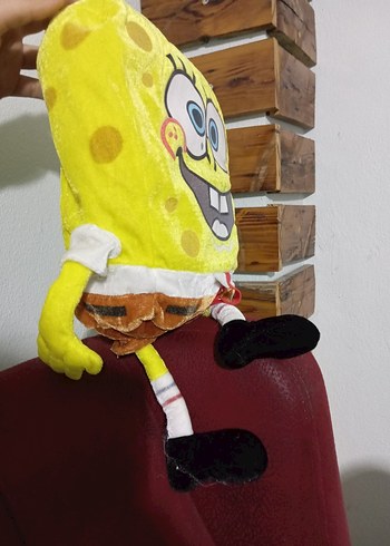 Sünger Bob Sarı Peluş Oyuncak - Görsel 5