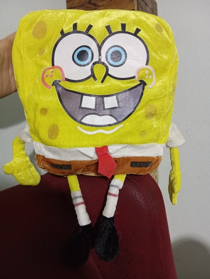 Sünger Bob Sarı Peluş Oyuncak - Görsel 2