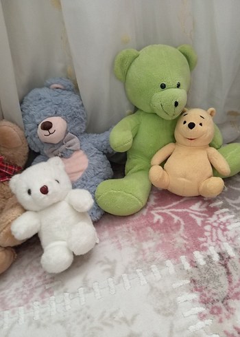 Renkli Peluş Oyuncak Seti - Görsel 4