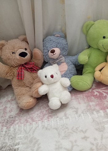 Renkli Peluş Oyuncak Seti - Görsel 5