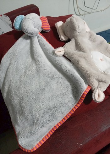 Gri Fil Figürlü Peluş Oyuncak - Görsel 2