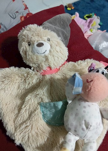 Gri Fil Figürlü Peluş Oyuncak - Görsel 6