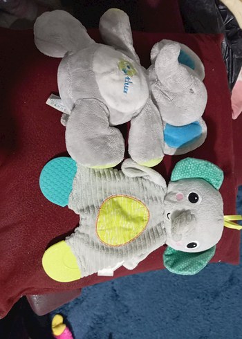 Gri Fil Figürlü Peluş Oyuncak - Görsel 14