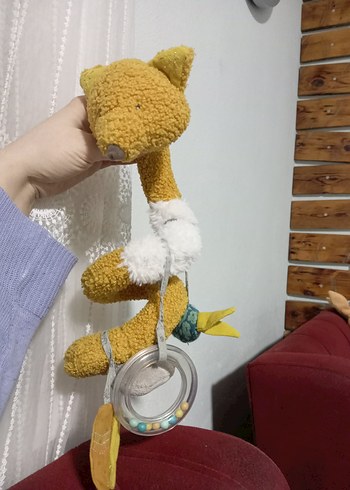 Gri Fil Figürlü Peluş Oyuncak - Görsel 5