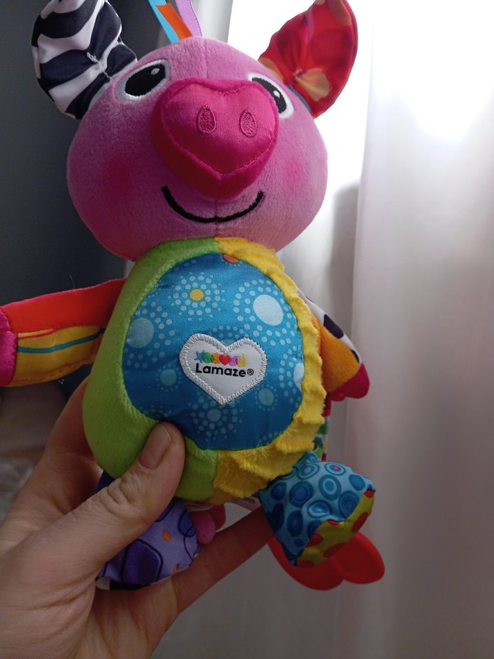 #lamaze Renkli Diş Kaşıyıcı ve Çıngırak Oyuncak - Görsel 3