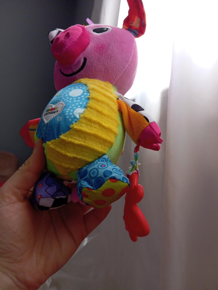 #lamaze Renkli Diş Kaşıyıcı ve Çıngırak Oyuncak - Görsel 4