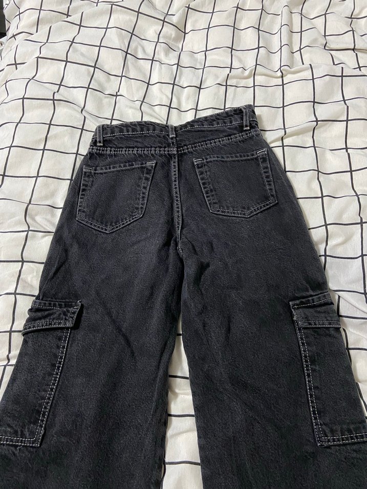 Siyah Kadın Kot Pantolon - Görsel 2