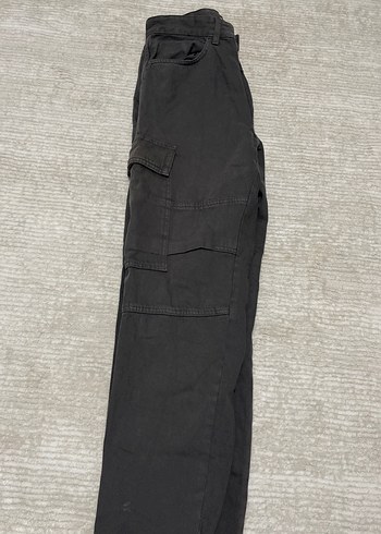 Gri Kemerli Rahat Kesim Erkek Kot Pantolon - Görsel 2