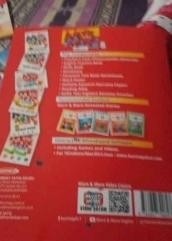 More and More 5 İngilizce Çalışma Kitabı - Görsel 2