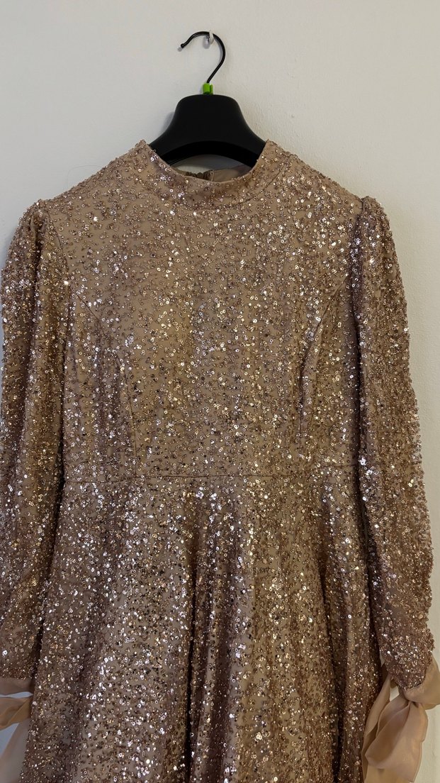 Simli Abiye Elbise  Özel Gün / Davet - Görsel 4