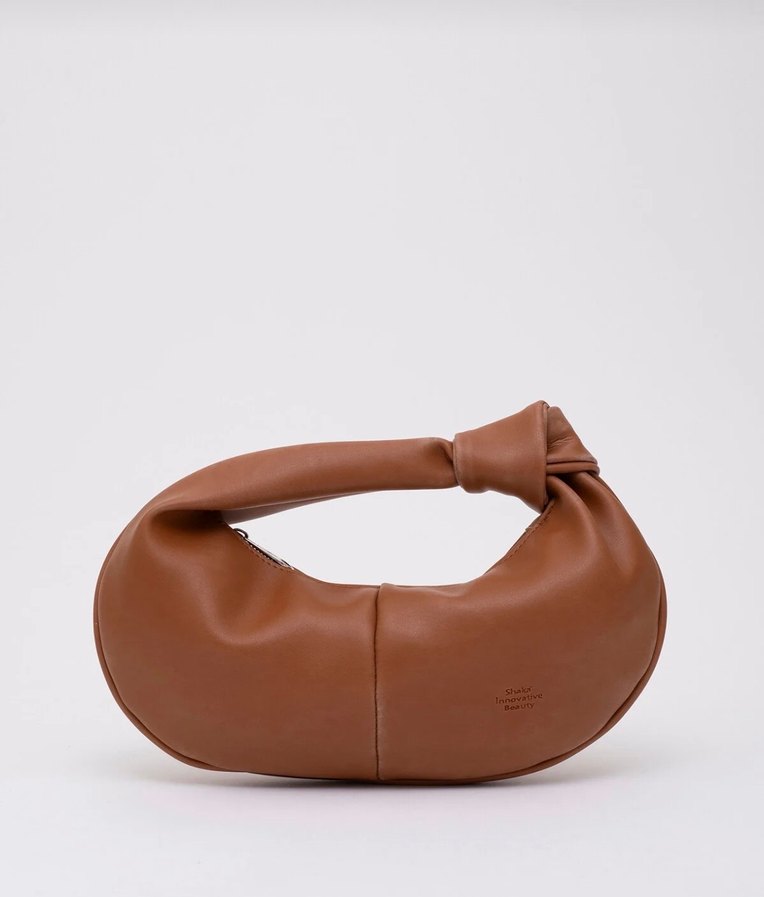 Kahverengi Deri Kadın El Çantası - Görsel 3