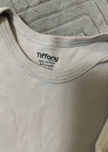 Gri ve Beyaz Askısız Bebek Body - Görsel 2