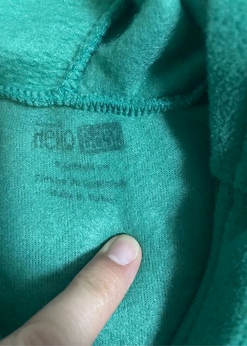 Kapüşonlu Yeşil Bebek Tulum - Görsel 2