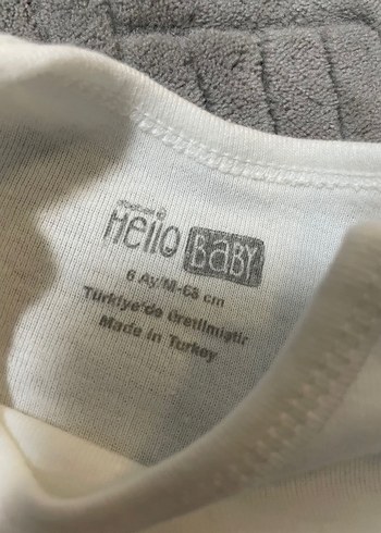 Bebek Uzun Kollu Beyaz Body - Görsel 2