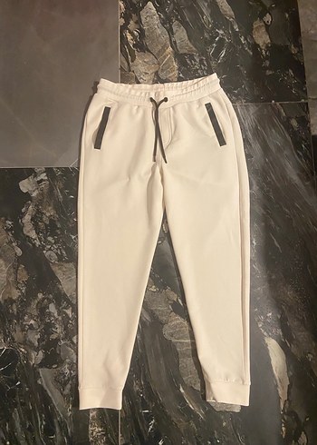 AVVA SPORT ERKEK BEYAZ EKRU EŞOFMAN - Görsel 7