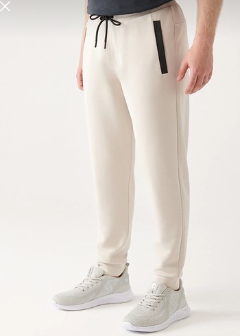 AVVA SPORT ERKEK BEYAZ EKRU EŞOFMAN - Görsel 2