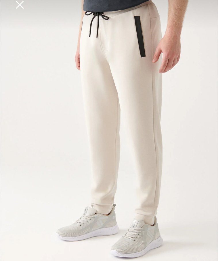 AVVA SPORT ERKEK BEYAZ EKRU EŞOFMAN - Görsel 2