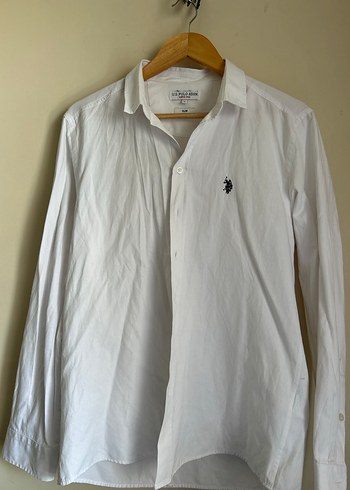 Us.Polo.Assn. Erkek Beyaz Uzun Kollu Gömlek - Görsel 2