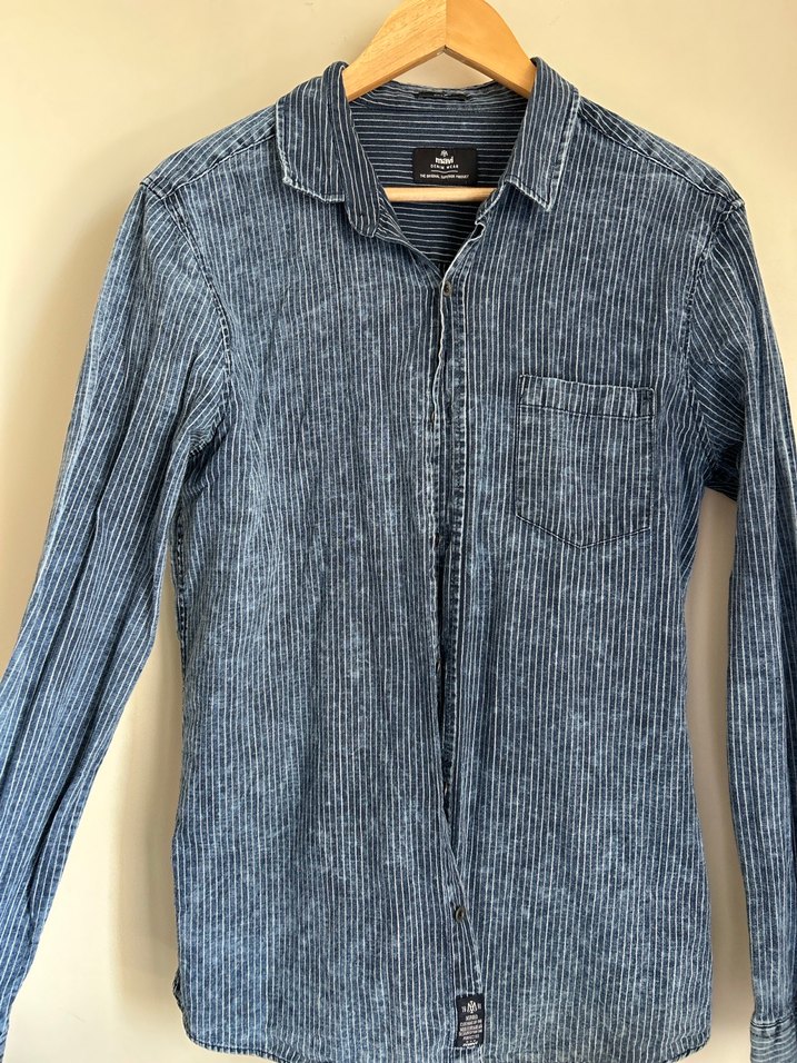 Mavi Erkek Gömlek - Görsel 2