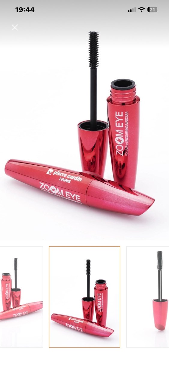 Zoom Eye Kırmızı Hacim ve Uzatma Maskara - Görsel 2