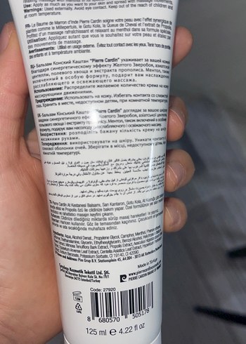 Pierre Cardin At Kestanesi El Kremi - Görsel 3