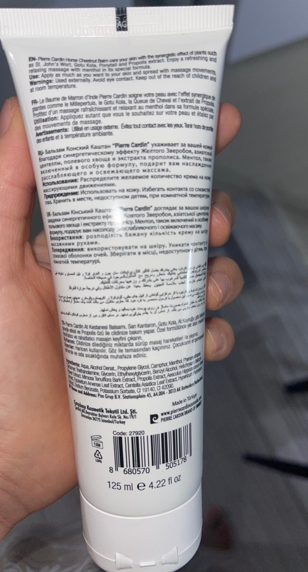 Pierre Cardin At Kestanesi El Kremi - Görsel 3