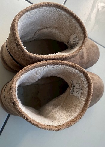 Defacto Kahverengi Kadın Süet Kürklü bot - Görsel 5