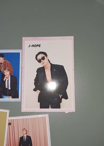 BTS Üyeleri Temalı Kart Seti - Görsel 3