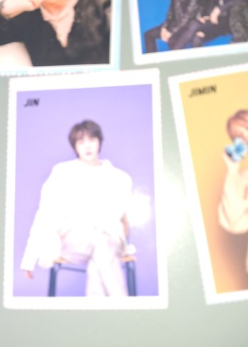 BTS Üyeleri Temalı Kart Seti - Görsel 5