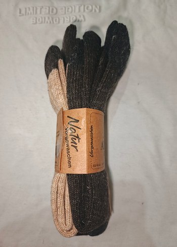 Alpaka Gömlek Desenli 2 li Erkek Çorap - Görsel 3