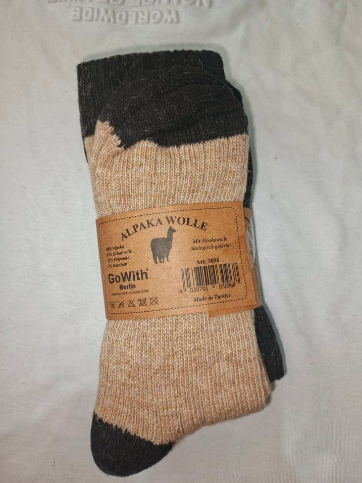 Alpaka Gömlek Desenli 2 li Erkek Çorap - Görsel 2