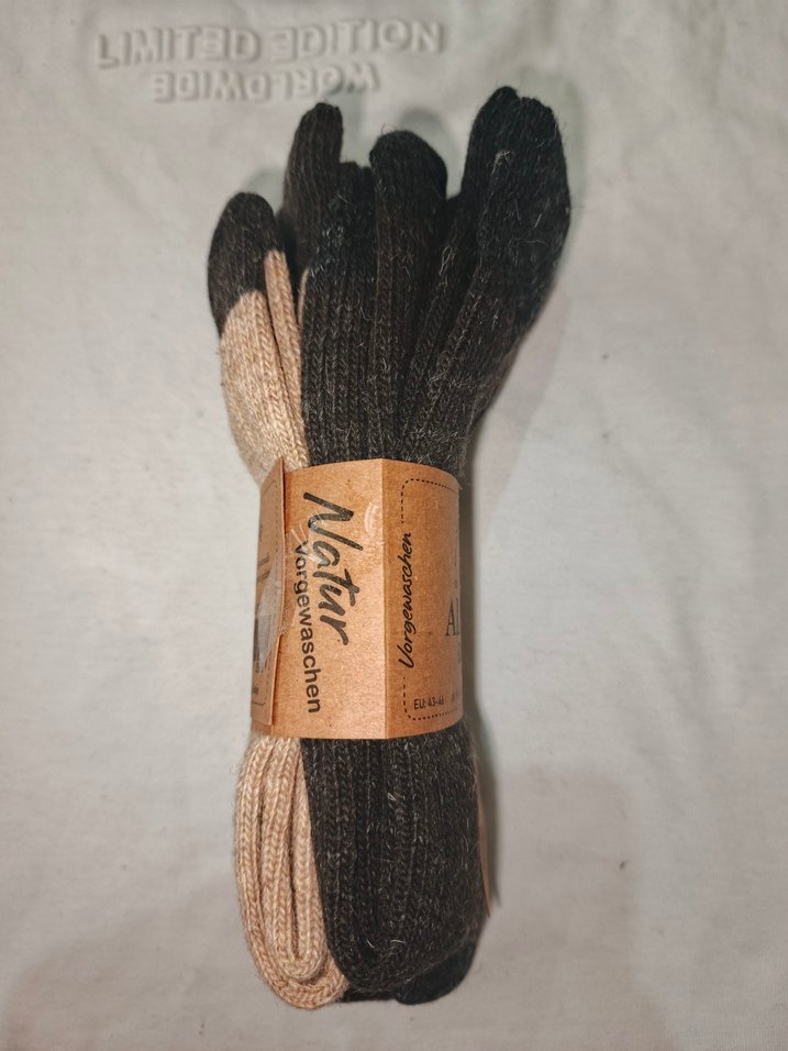 Alpaka Gömlek Desenli 2 li Erkek Çorap - Görsel 3