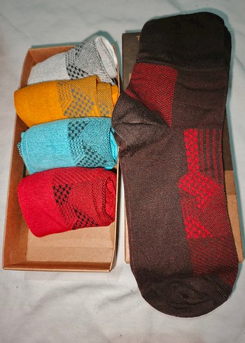 GoWith Çok Renkli Erkek Çocuk Çorap Seti - Görsel 6