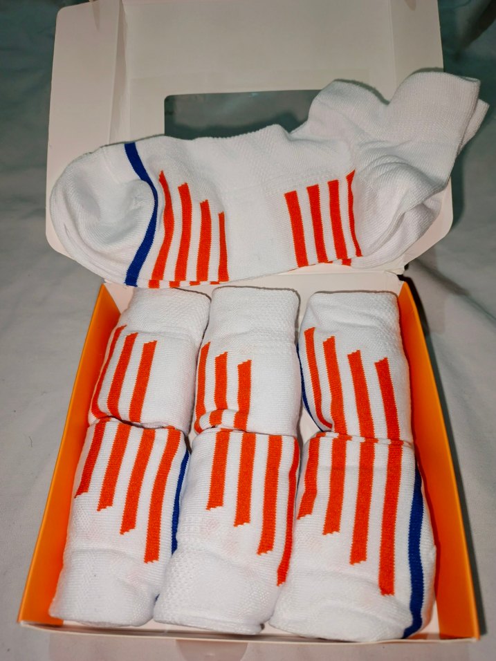 Erkek Beyaz Mini Atletik Çorap Seti - Görsel 2