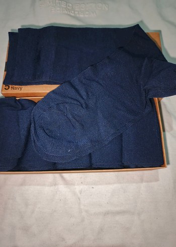 Erkek Lacivert Desenli Çorap Seti - Görsel 3