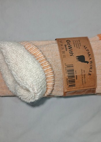 Bej Desenli Midi Erkek Çorabı - Görsel 4