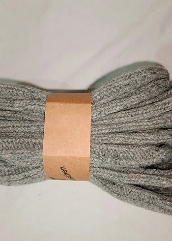 Gri Erkek Midi Çorap 2 li - Görsel 2