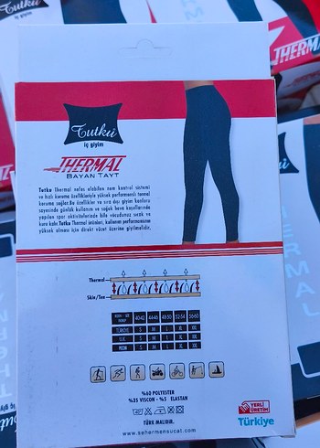 tutku Termal Bayan Tayt - Orta Boy, Esnek - Görsel 3