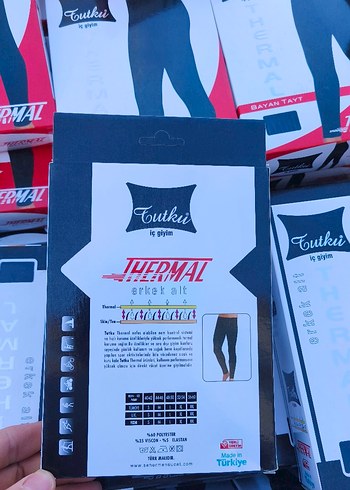 TUTKU ERKEK THERMAL TAYT İÇLİK - Görsel 2