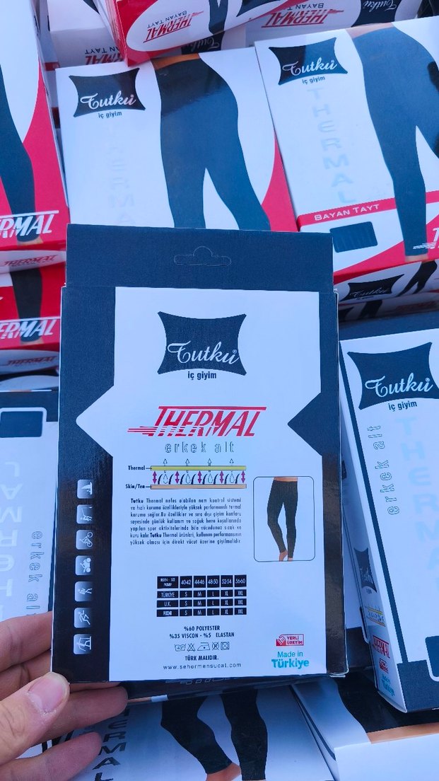 TUTKU ERKEK THERMAL TAYT İÇLİK - Görsel 2