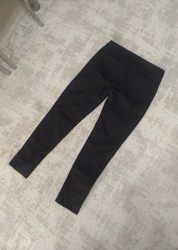 Siyah Kadın Strech Pantolon - Görsel 3