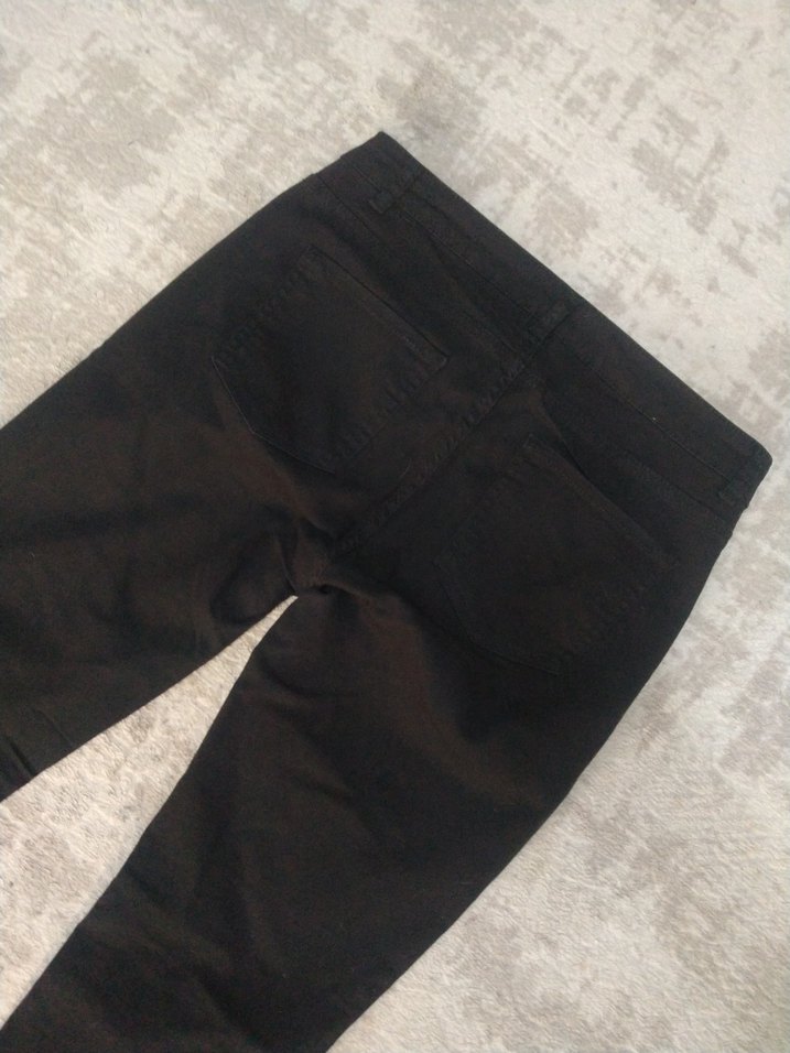 Siyah Kadın Strech Pantolon - Görsel 2