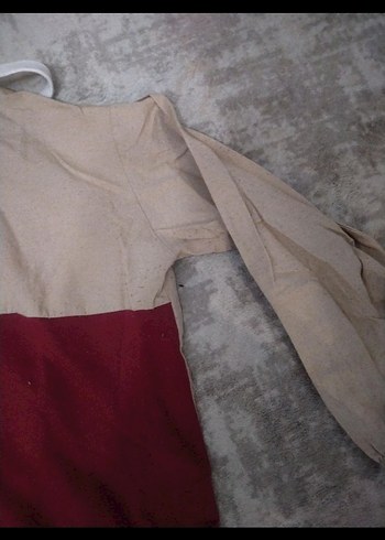 Kadın Bej Kapüşonlu Fermuarlı Eşofman Takımı - Görsel 8