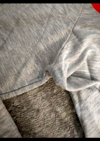 Gri Nakışlı Uzun Kollu Rahat Kadın Pijama Takımı - Görsel 6