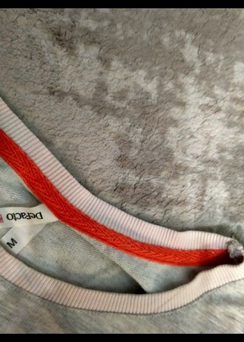 Gri Nakışlı Uzun Kollu Rahat Kadın Pijama Takımı - Görsel 4