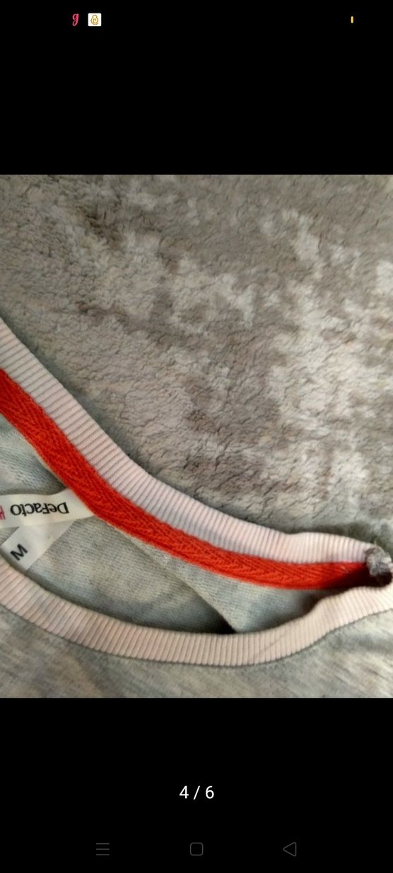 Gri Nakışlı Uzun Kollu Rahat Kadın Pijama Takımı - Görsel 4