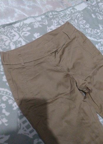 Bej Kadın Kumaş Pantolon - Görsel 4