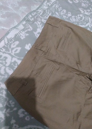 Bej Kadın Kumaş Pantolon - Görsel 3